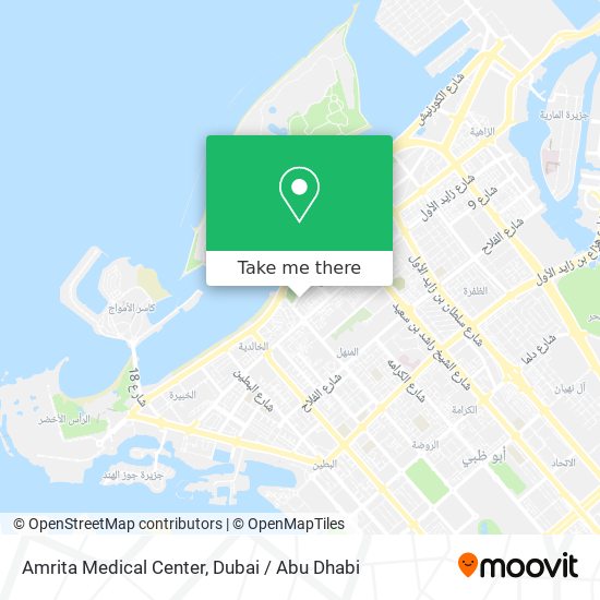 Amrita Medical Center map