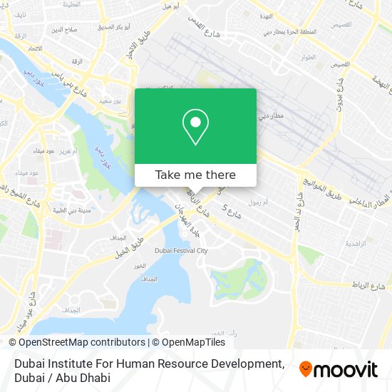 Dubai Institute For Human Resource Development map