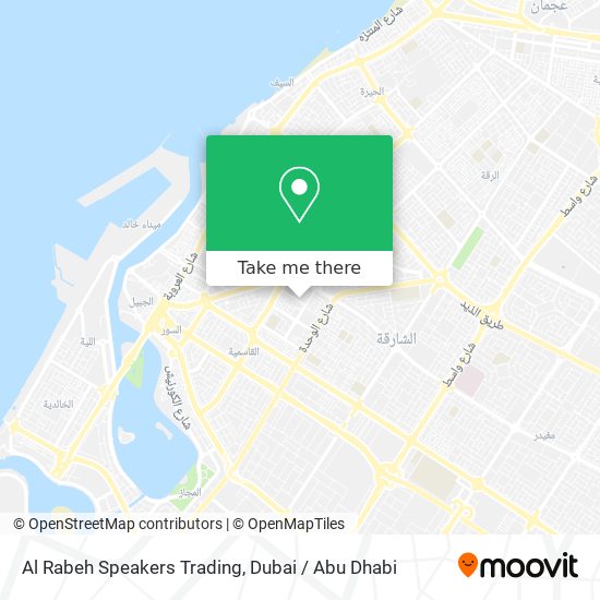Al Rabeh Speakers Trading map