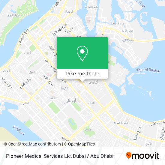 Pioneer Medical Services Llc map