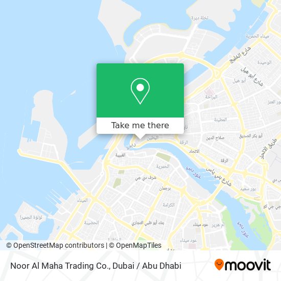 Noor Al Maha Trading Co. map