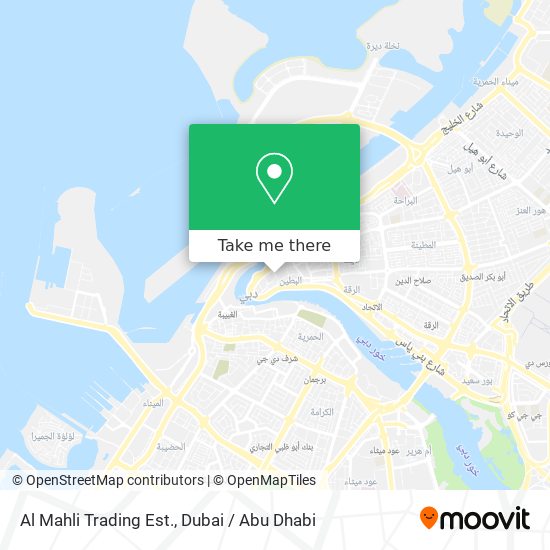 Al Mahli Trading Est. map