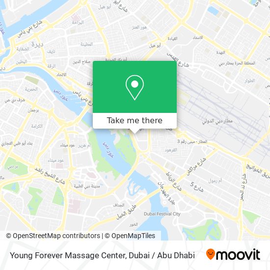 Young Forever Massage Center map