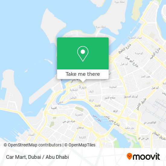 Car Mart map