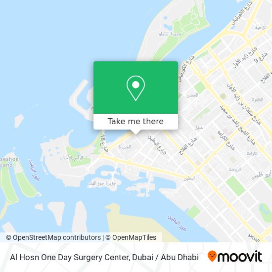 Al Hosn One Day Surgery Center map