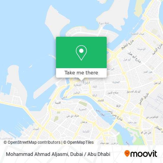 Mohammad Ahmad Aljasmi map