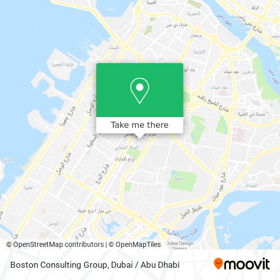 Boston Consulting Group map
