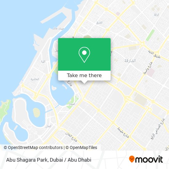 Abu Shagara Park map