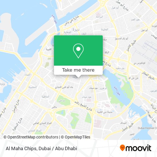 Al Maha Chips map