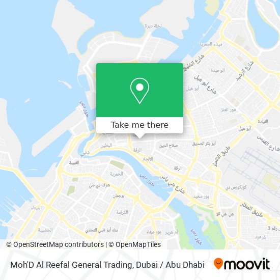 Moh'D Al Reefal General Trading map