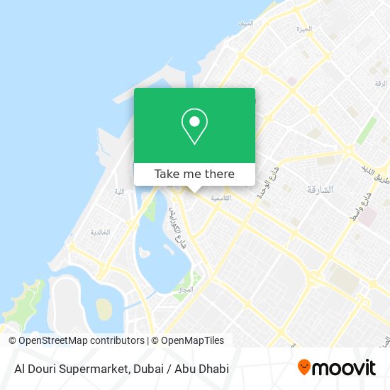 Al Douri Supermarket map