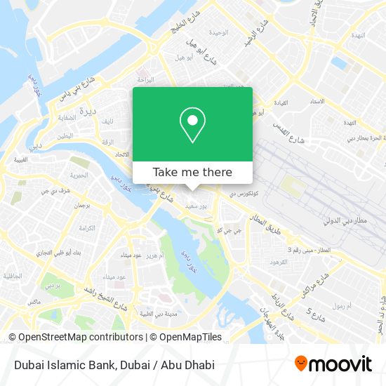 Dubai Islamic Bank map