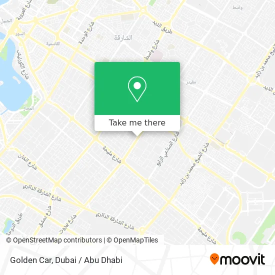 Golden Car map