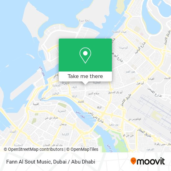 Fann Al Sout Music map