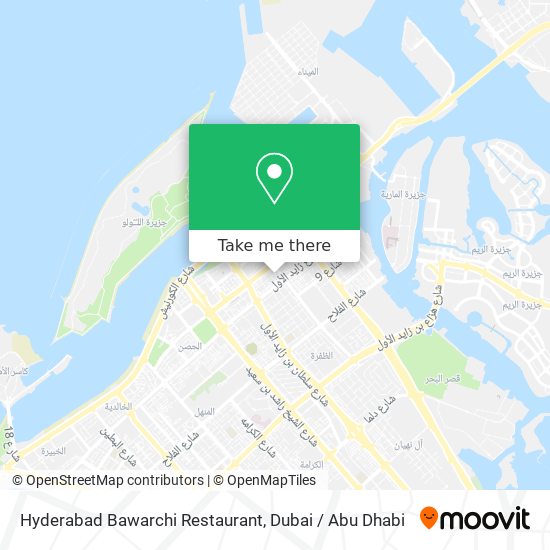 Hyderabad Bawarchi Restaurant map