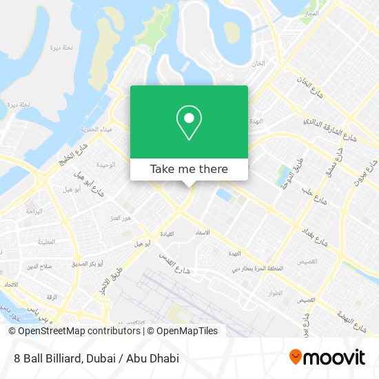 8 Ball Billiard map