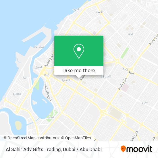 Al Sahir Adv Gifts Trading map