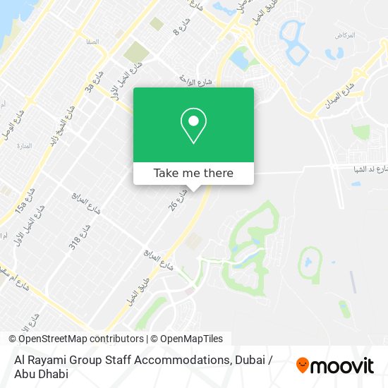 Al Rayami Group Staff Accommodations map