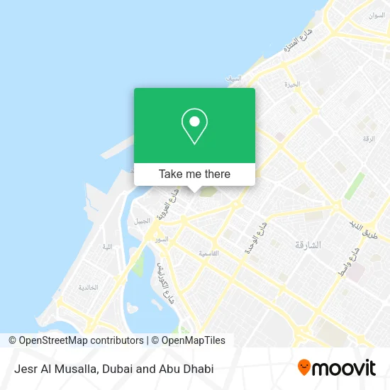 Jesr Al Musalla map