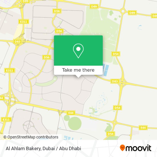 Al Ahlam Bakery map