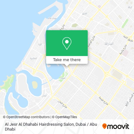 Al Jesr Al Dhahabi Hairdressing Salon map