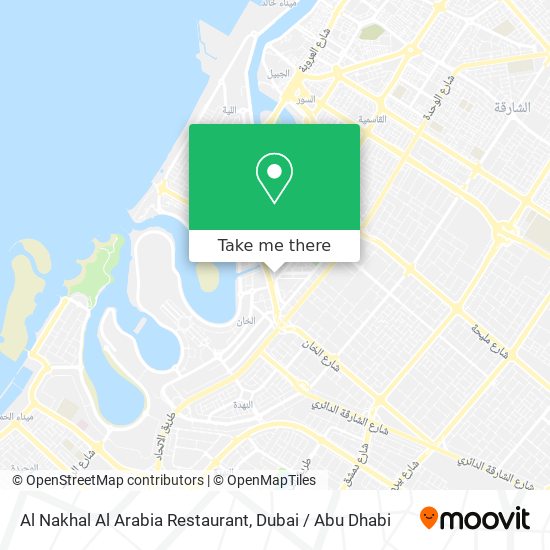 Al Nakhal Al Arabia Restaurant map