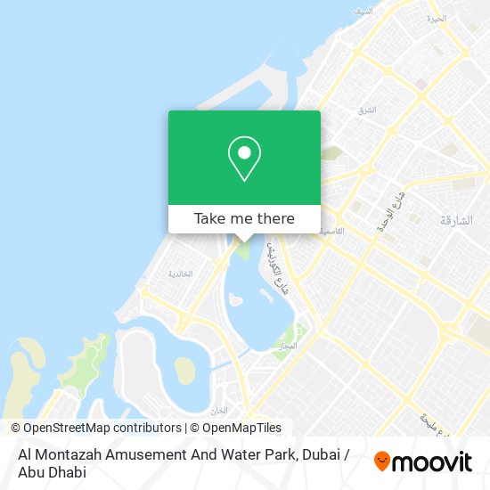 Al Montazah Amusement And Water Park map