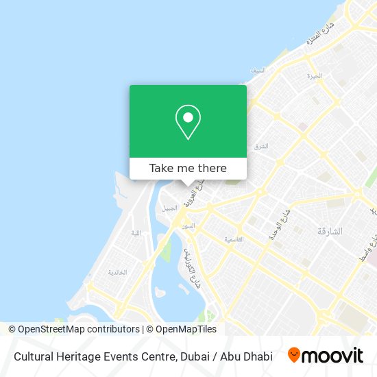 Cultural Heritage Events Centre map