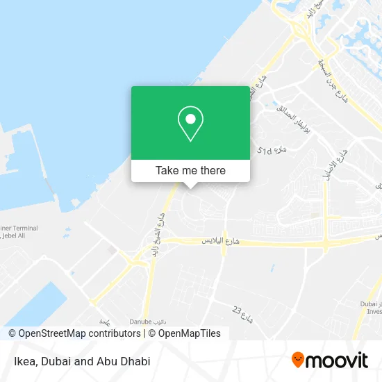 Ikea map