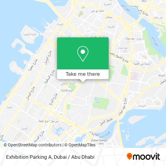 Exhibition Parking A map