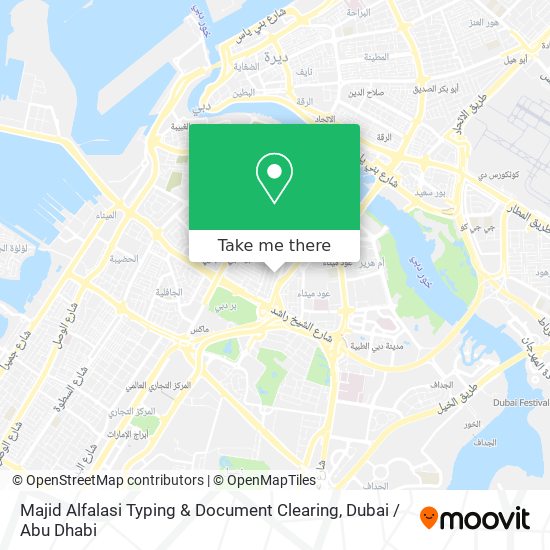 Majid Alfalasi Typing & Document Clearing map