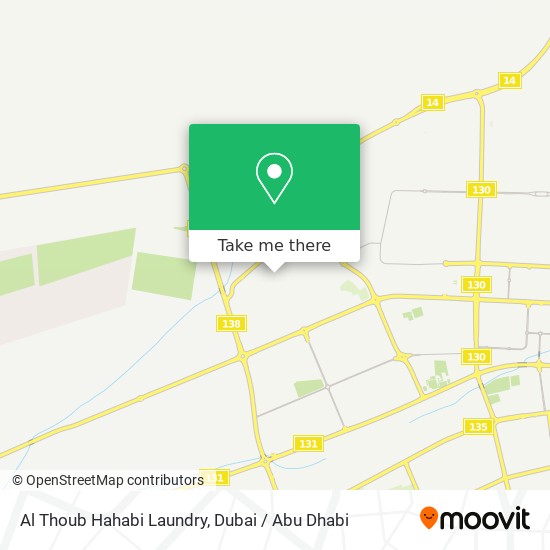 Al Thoub Hahabi Laundry map