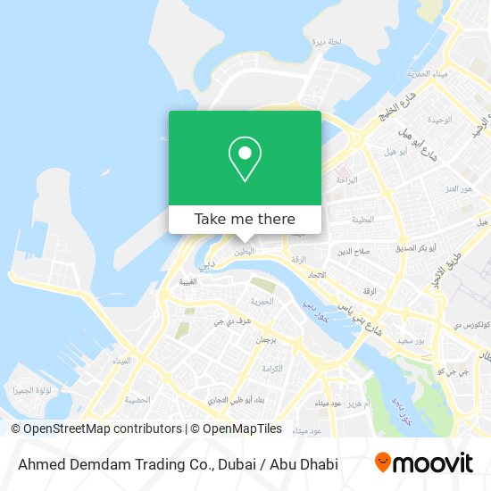 Ahmed Demdam Trading Co. map