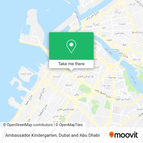 Ambassador Kindergarten map