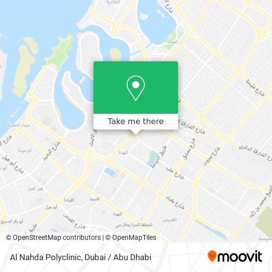 Al Nahda Polyclinic map