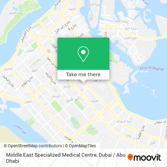 Middle East Specialized Medical Centre map