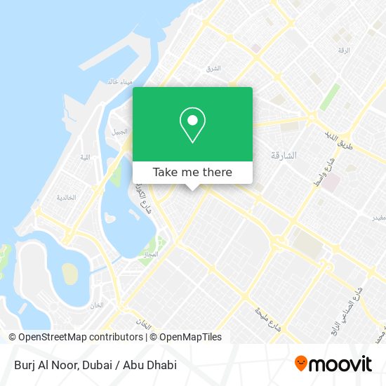 Burj Al Noor map