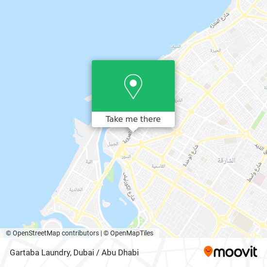 Gartaba Laundry map