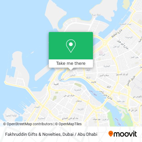 Fakhruddin Gifts & Novelties map