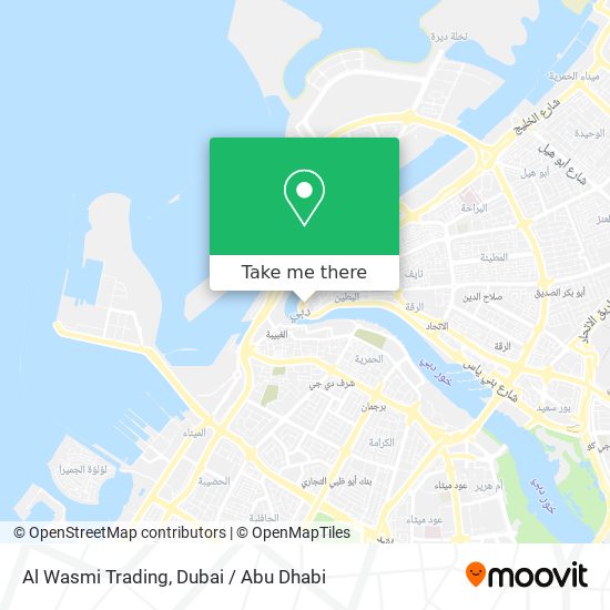 Al Wasmi Trading map