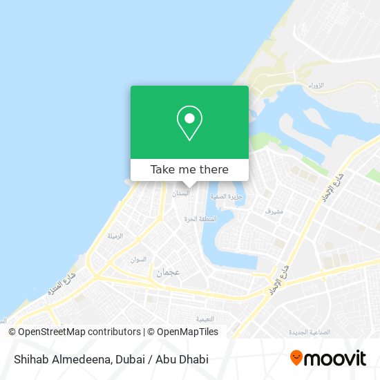 Shihab Almedeena map