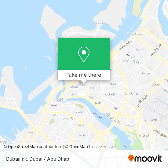 Dubailink map