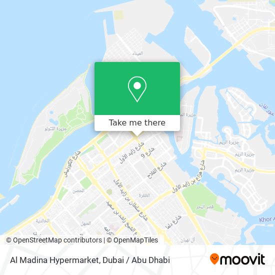 Al Madina Hypermarket map