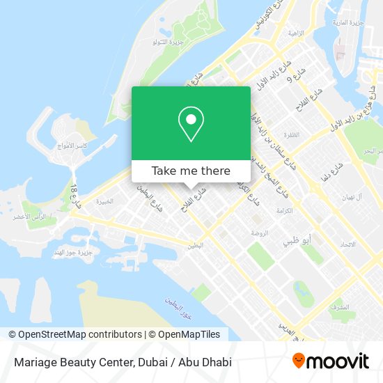 Mariage Beauty Center map