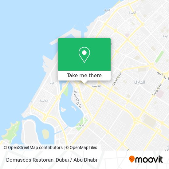 Domascos Restoran map