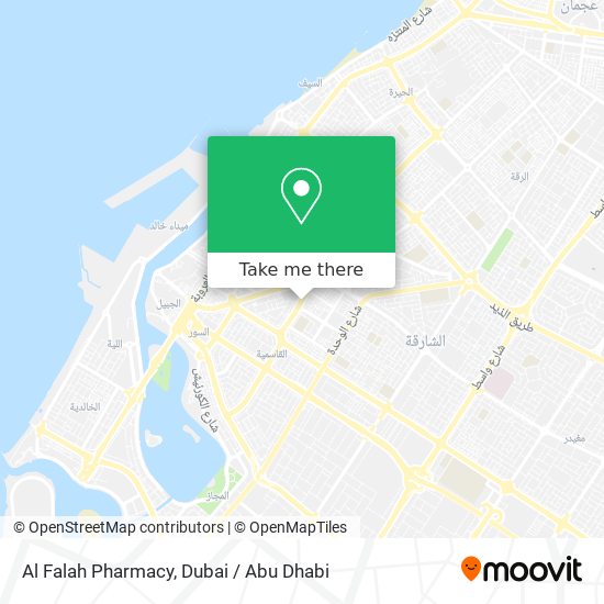Al Falah Pharmacy map