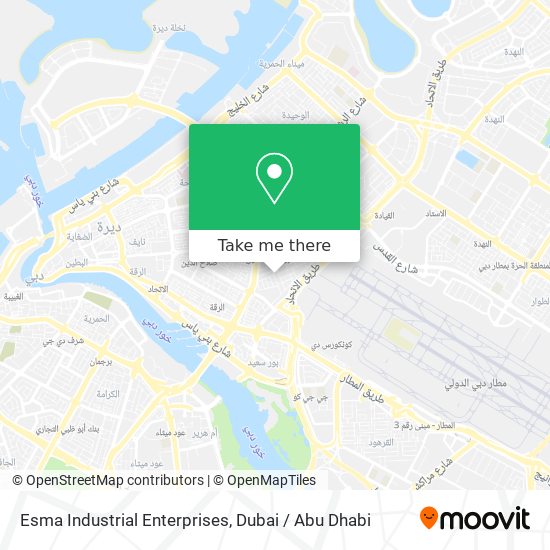 Esma Industrial Enterprises map