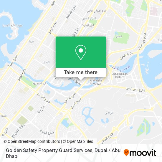 Golden Safety Property Guard Services map