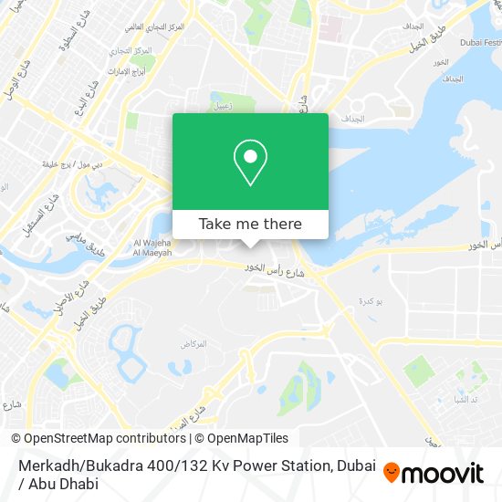 Merkadh / Bukadra 400 / 132 Kv Power Station map