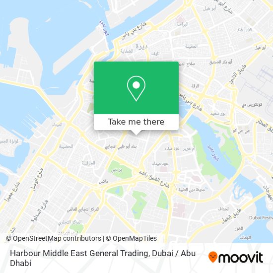 Harbour Middle East General Trading map